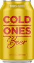 COLD ONES BEER 3X8CN FOR FULL FLAT SALE