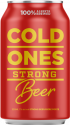 COLD ONES STRONG 3X8CN FOR FULL FLAT SAL